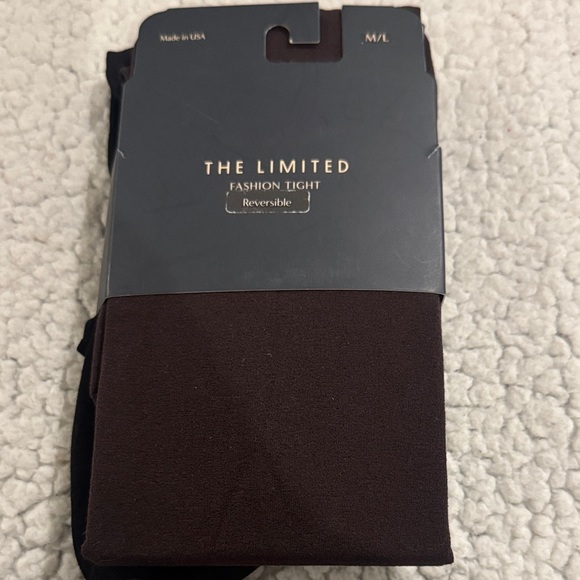 NWT - The Limited Chocolate Brown Fashion Tights - Picture 1 of 4